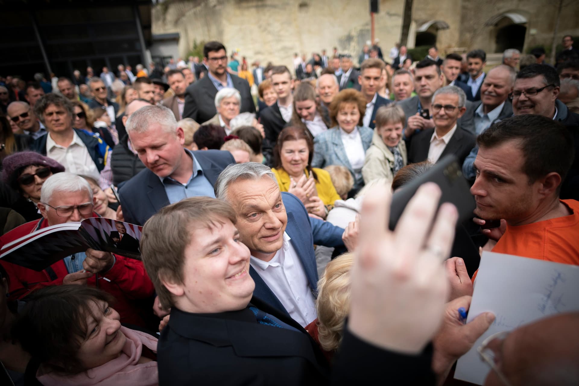 Orbán Viktor Egerben