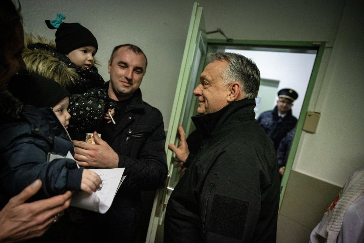 Orbán Viktor határszemlét tartott