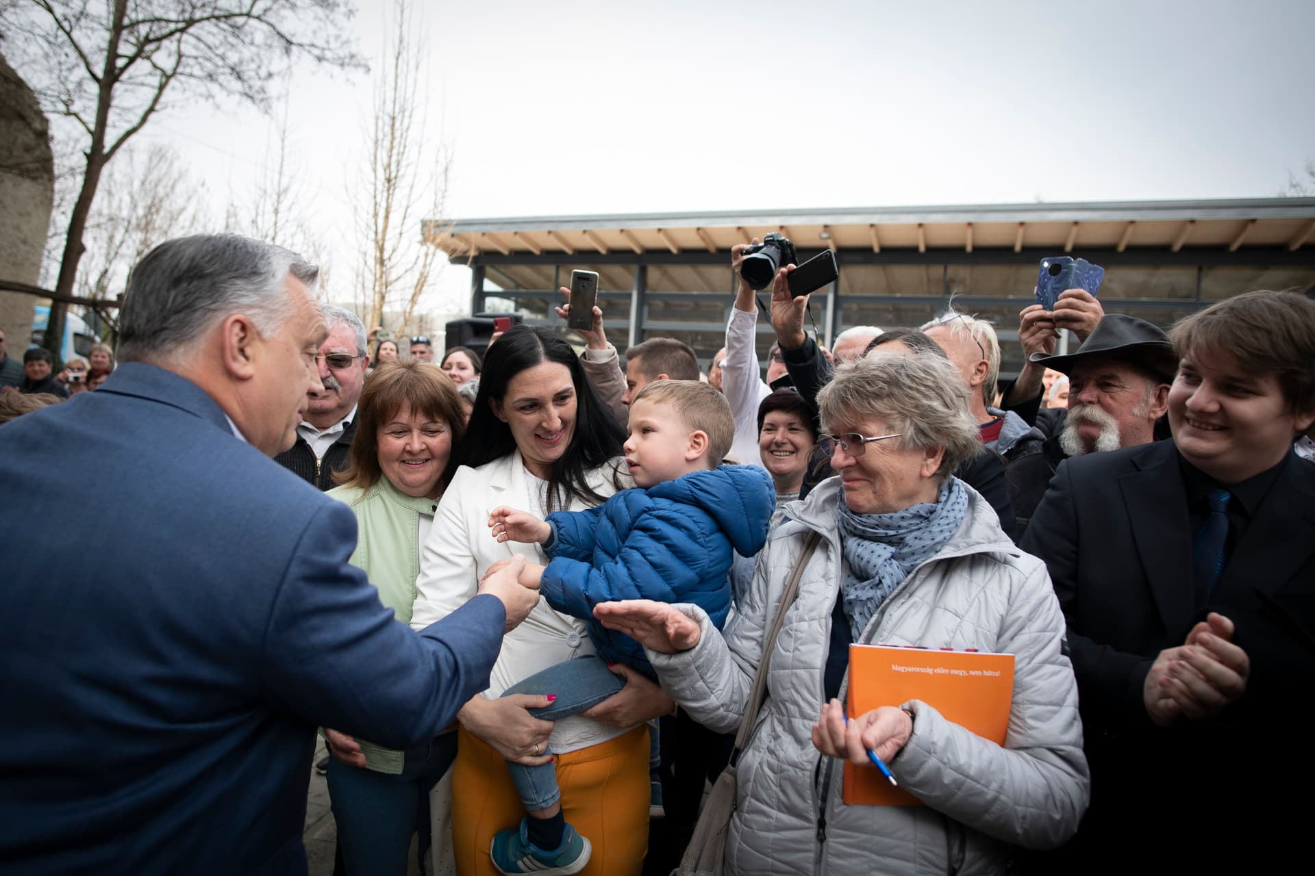 Orbán Viktor Egerben