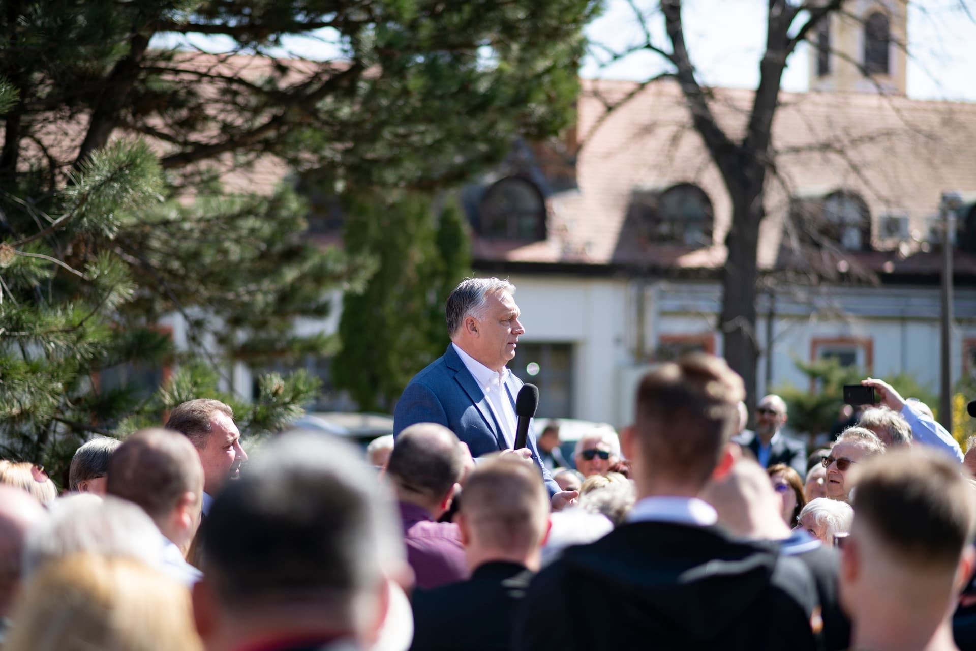 Orbán Győrben 2022.03.