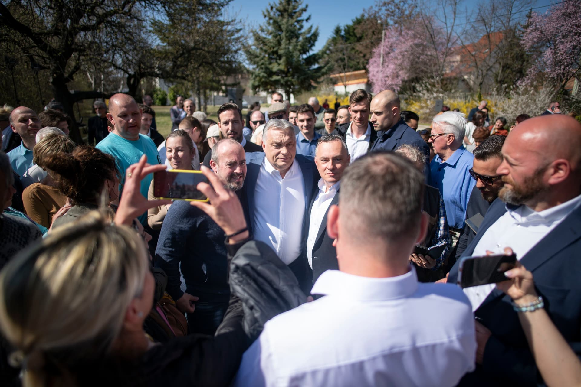 Orbán Győrben 2022.03.