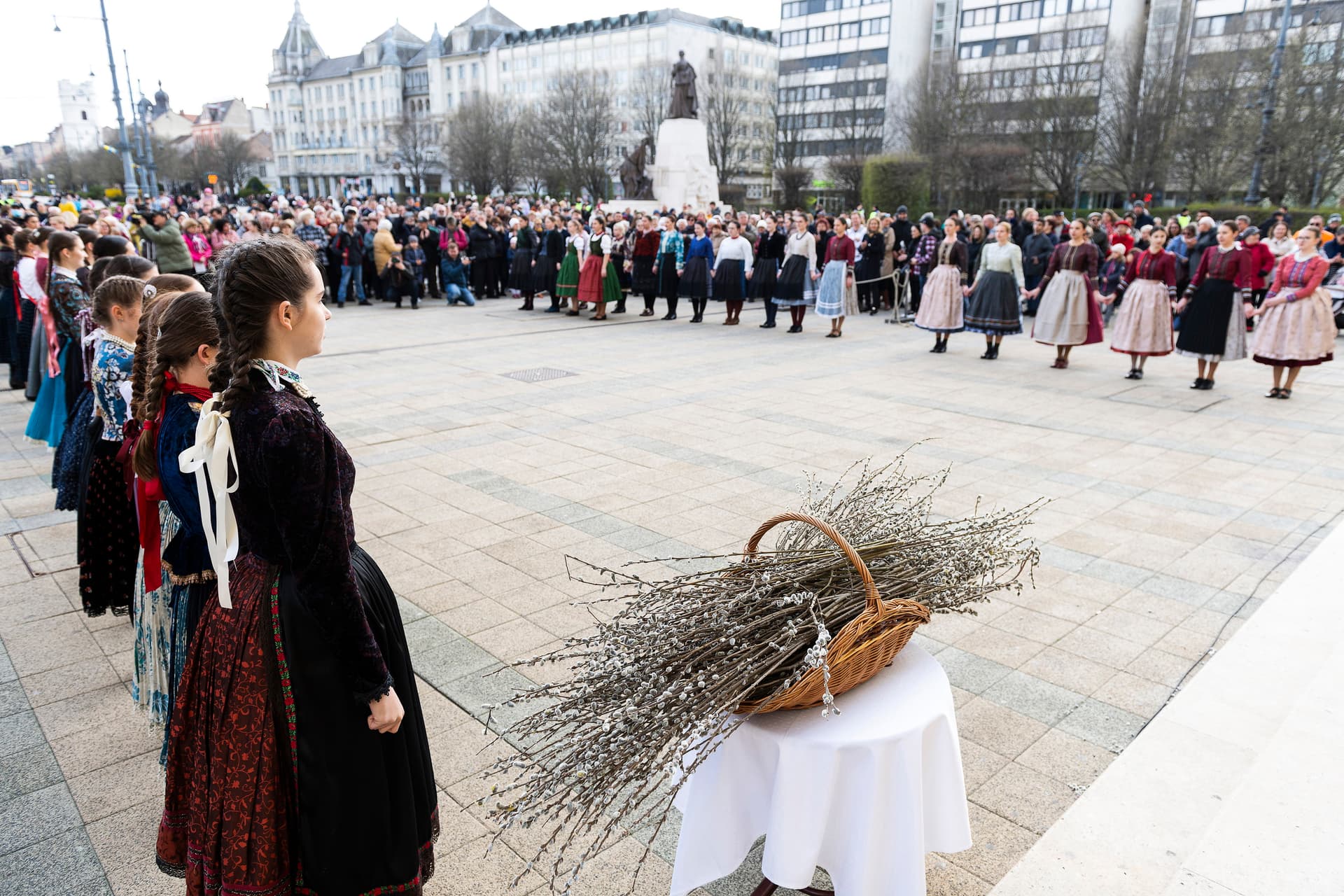 Virágvasárnapi keresztút Debrecenben