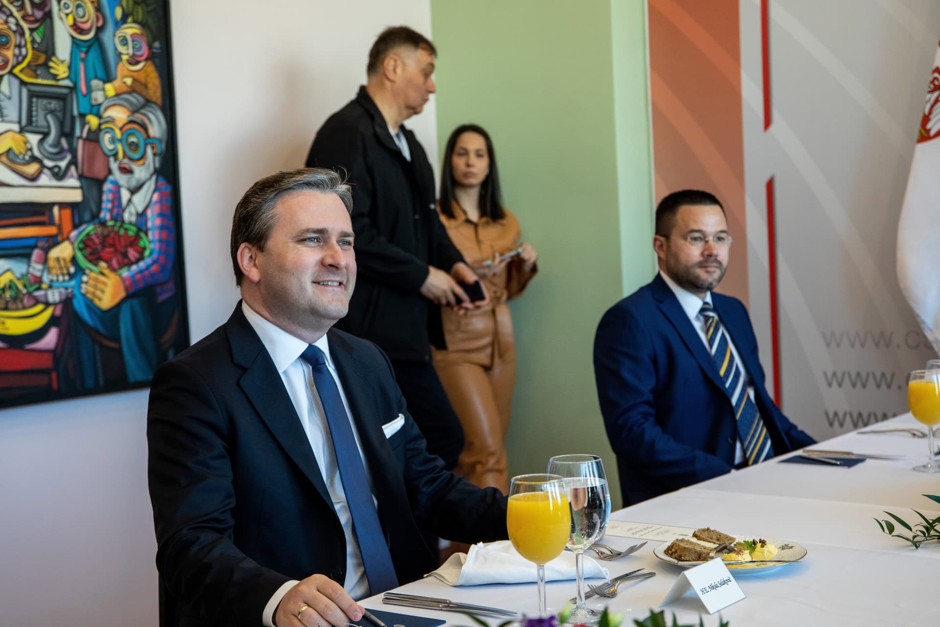 Szijjártó Péter fogadta Nikola Selakovic szerb külügyminisztert