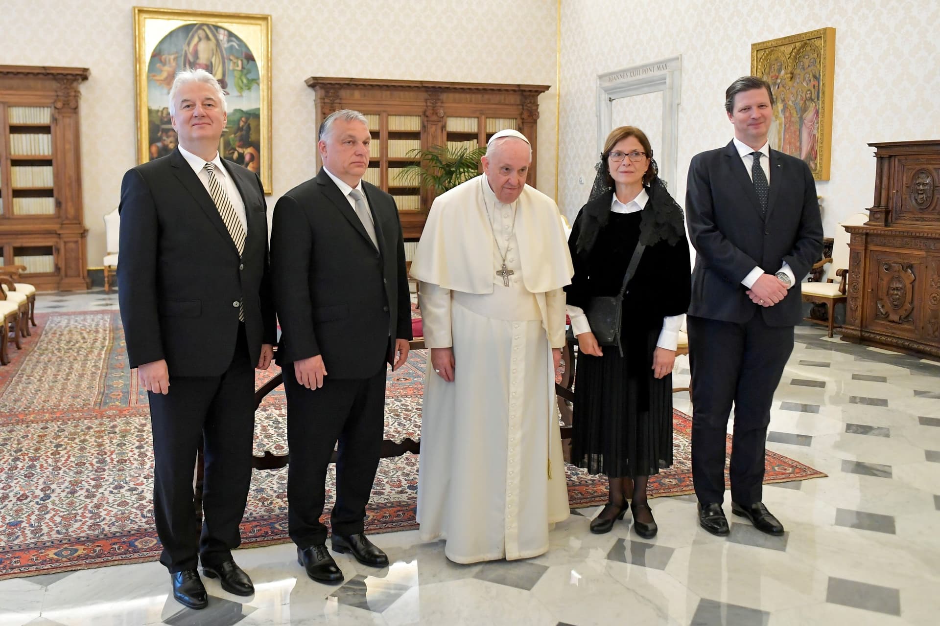 Orbán Viktor Ferenc pápával találkozott a Vatikánban