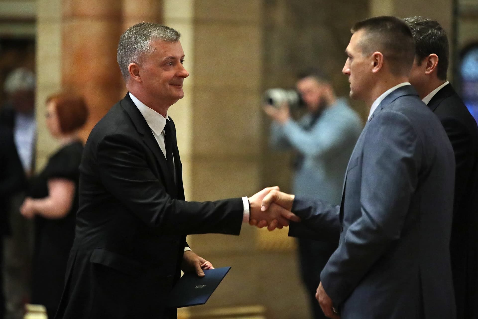 Listás mandátumot szerzett országgyűlési képviselők megbízólevelének átadása