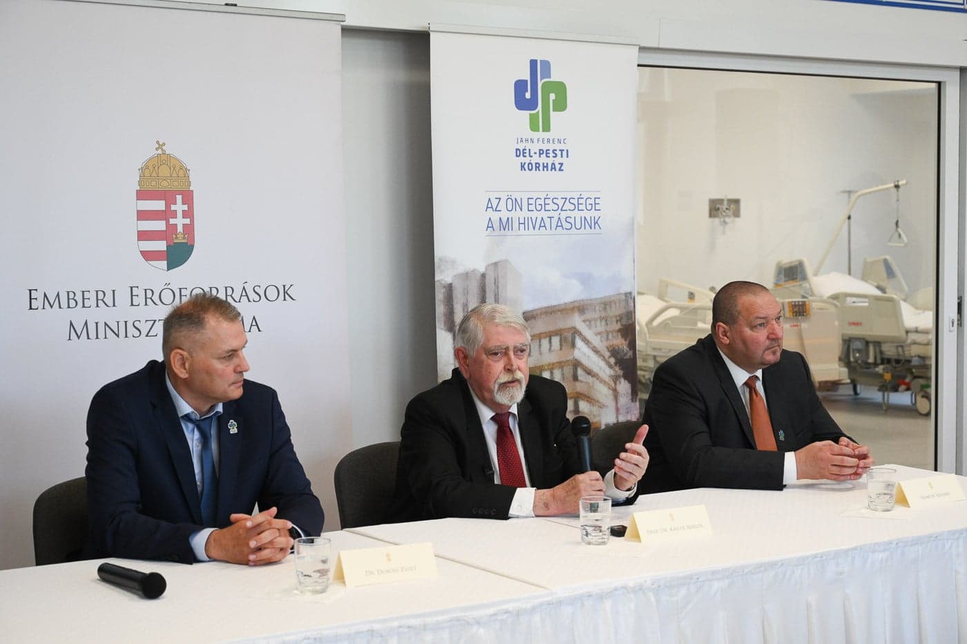 Átadták a Jahn Ferenc Dél-pesti Kórház új diagnosztikai épületét