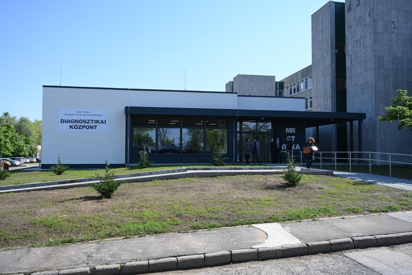 Átadták a Jahn Ferenc Dél-pesti Kórház új diagnosztikai épületét