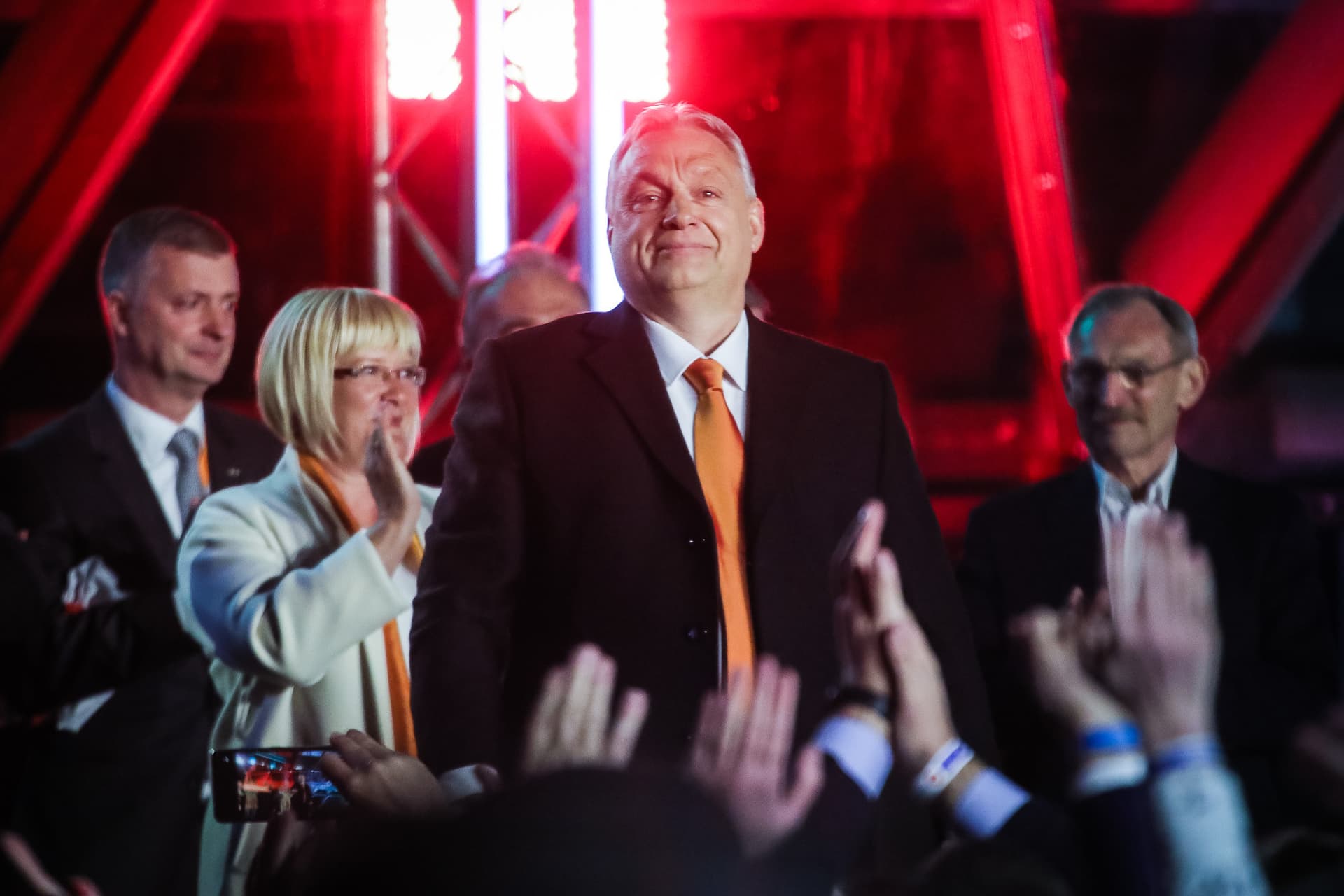 Orbán Választási eredményváró