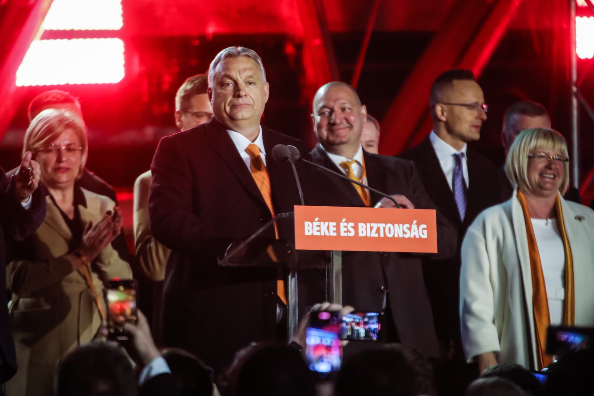 Orbán Választási eredményváró