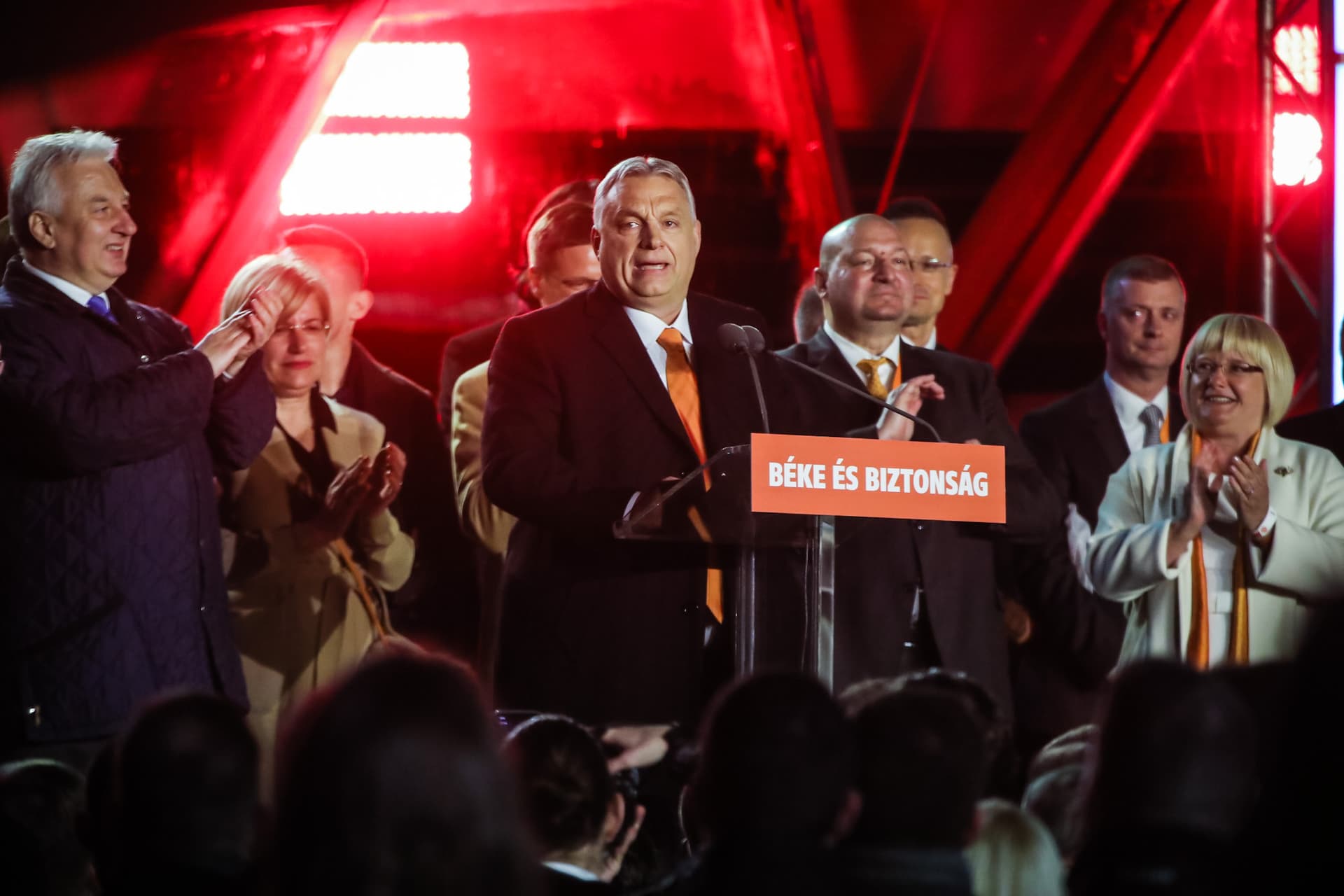 Orbán Választási eredményváró