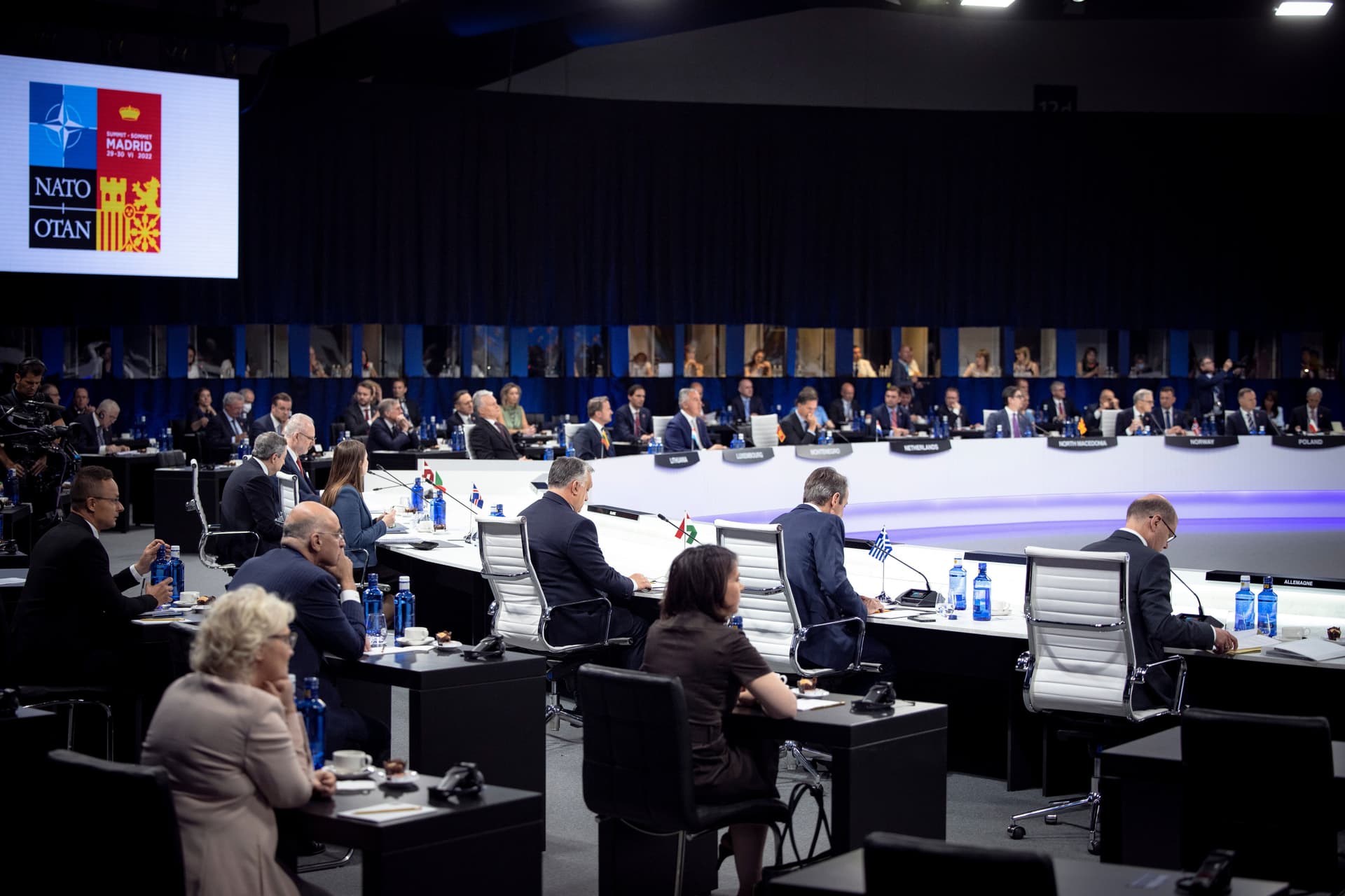 Orbán NATO-csúcs Madrid 2