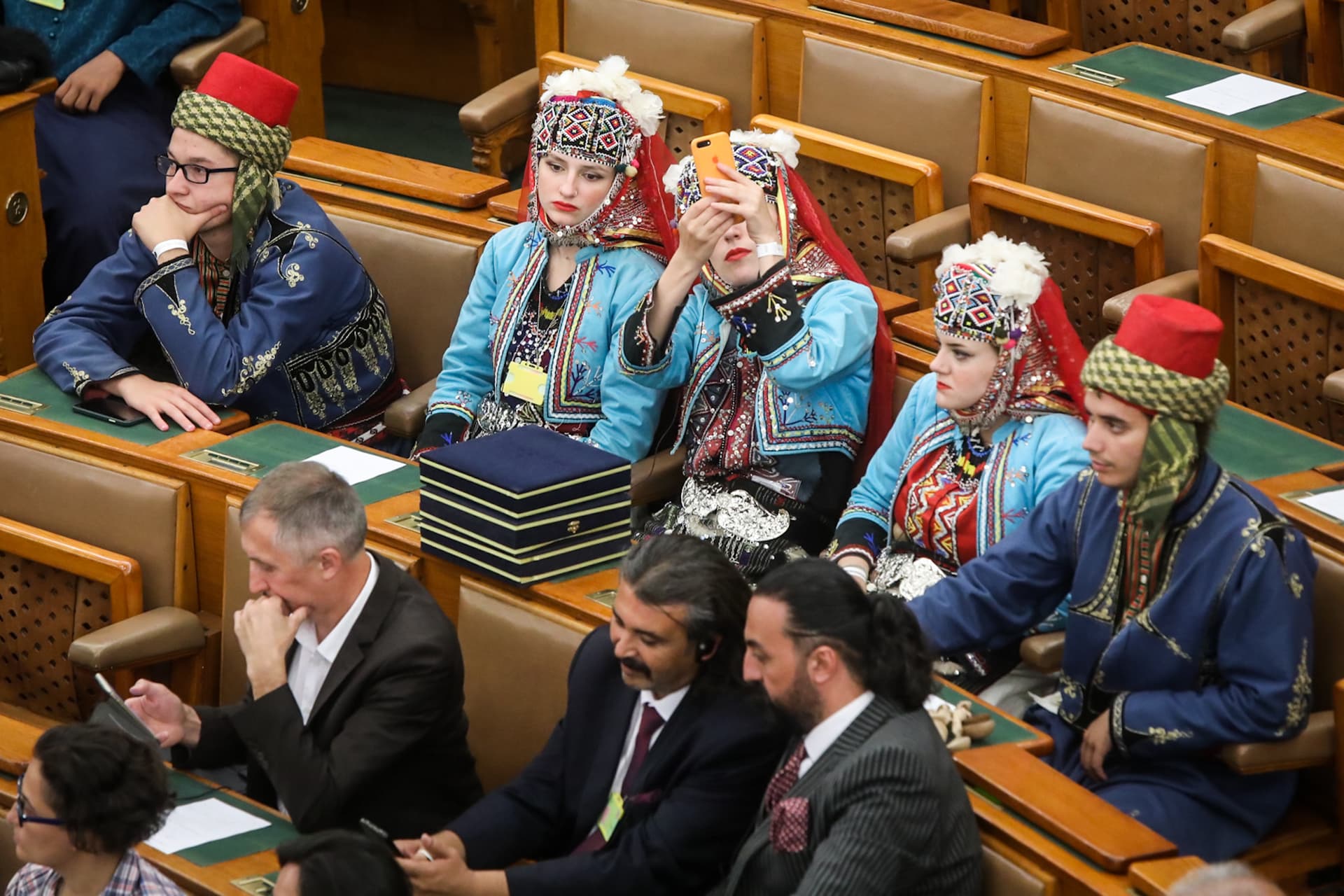 Kurultaj megnyitó az Országházban