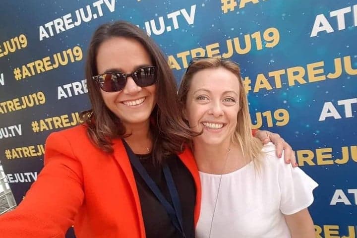 Novák Katalin és Giorgia Meloni, a két szövetséges