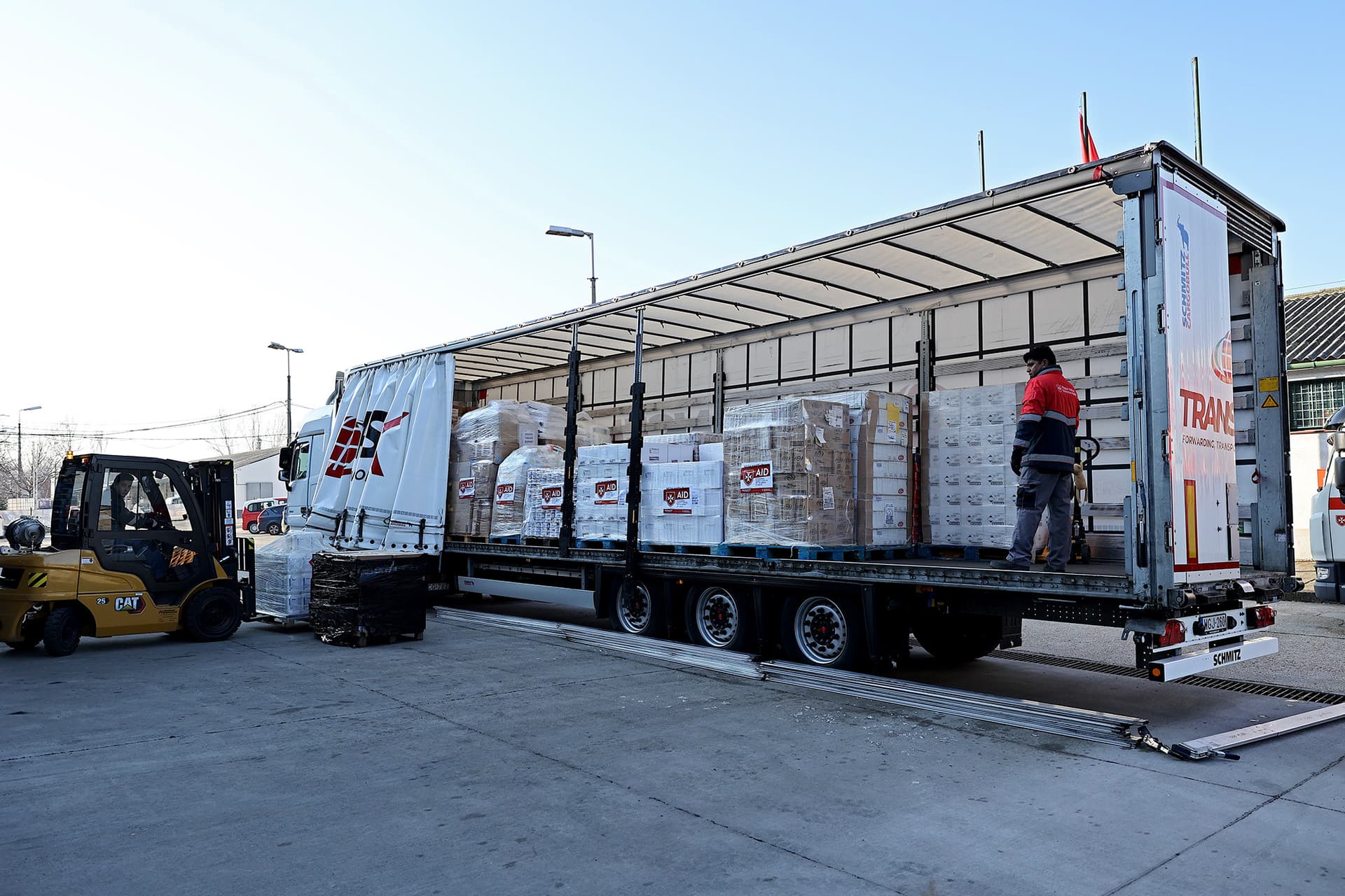 Segélyszállítmányt visz a Magyar Máltai Szeretetszolgálat Hatay tartományba