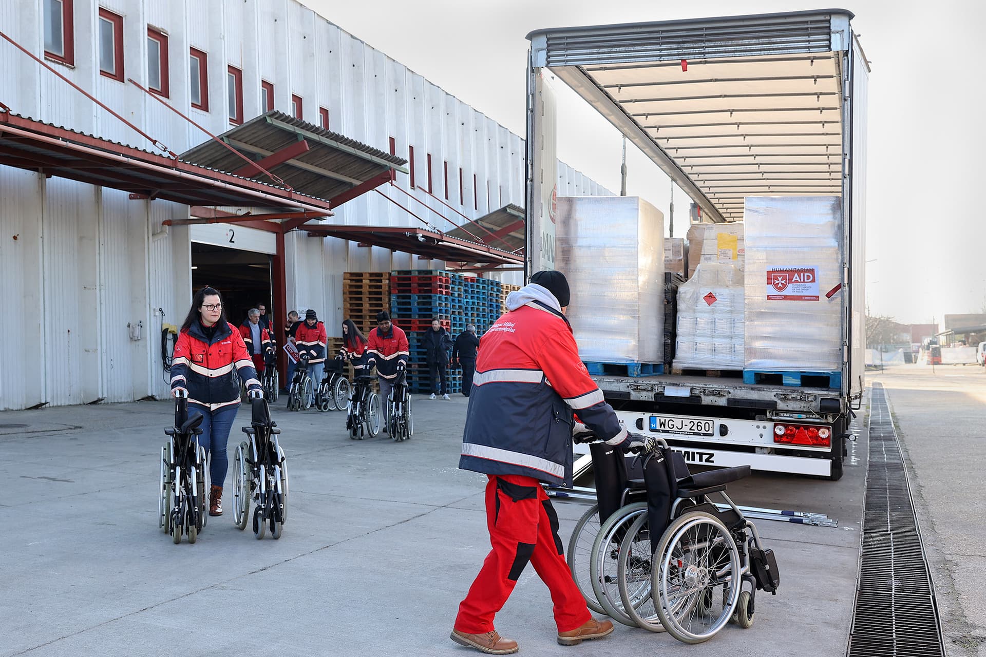 Segélyszállítmányt visz a Magyar Máltai Szeretetszolgálat Hatay tartományba