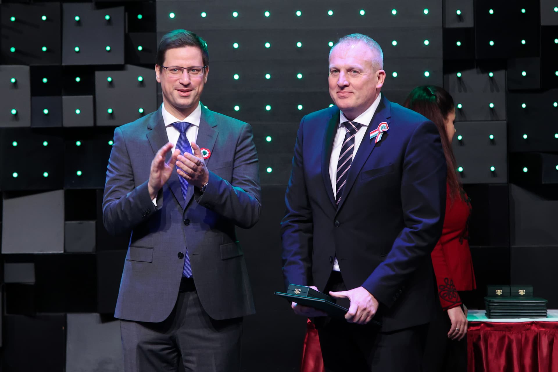 Állami kitüntetések és miniszteri elismerések átadója