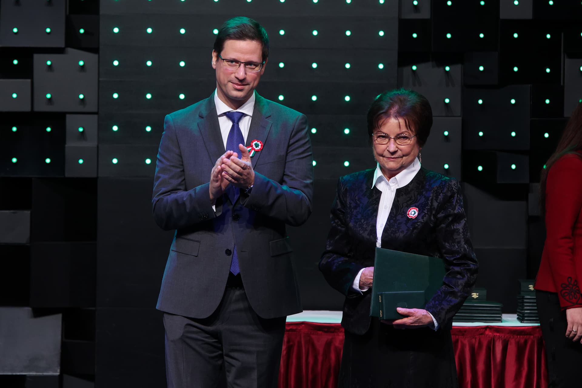 Állami kitüntetések és miniszteri elismerések átadója