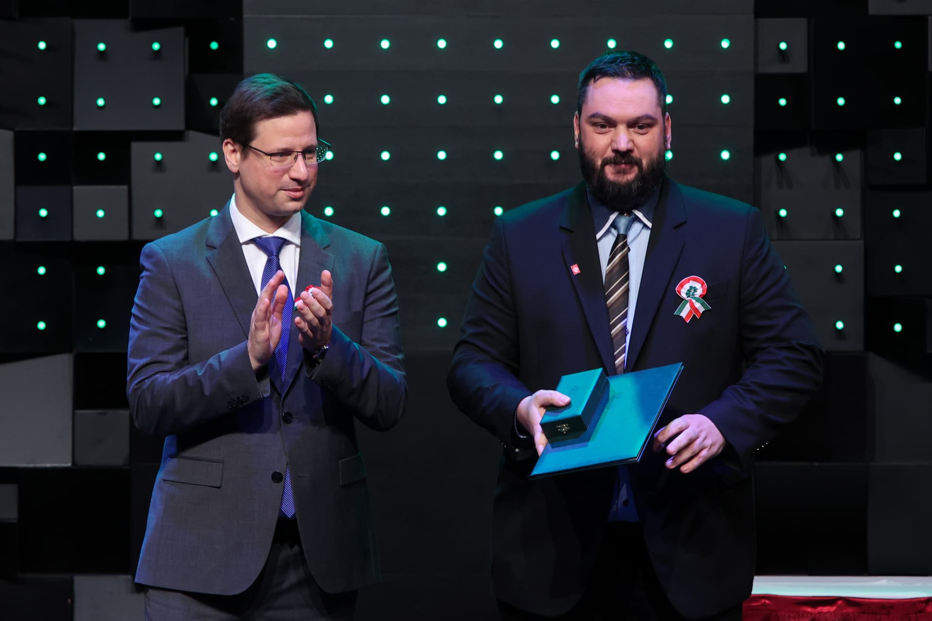 Állami kitüntetések és miniszteri elismerések átadója