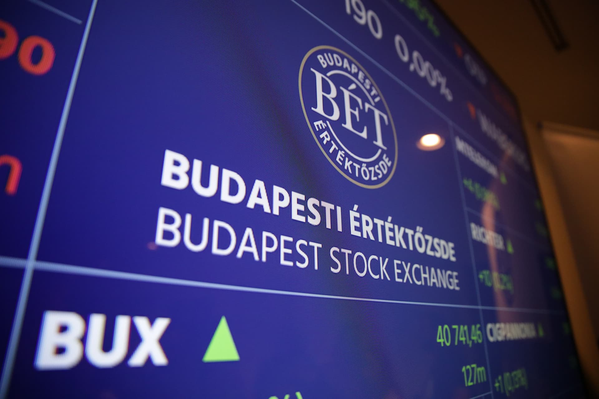 Idén 38,42 százalékkal emelkedett a BUX