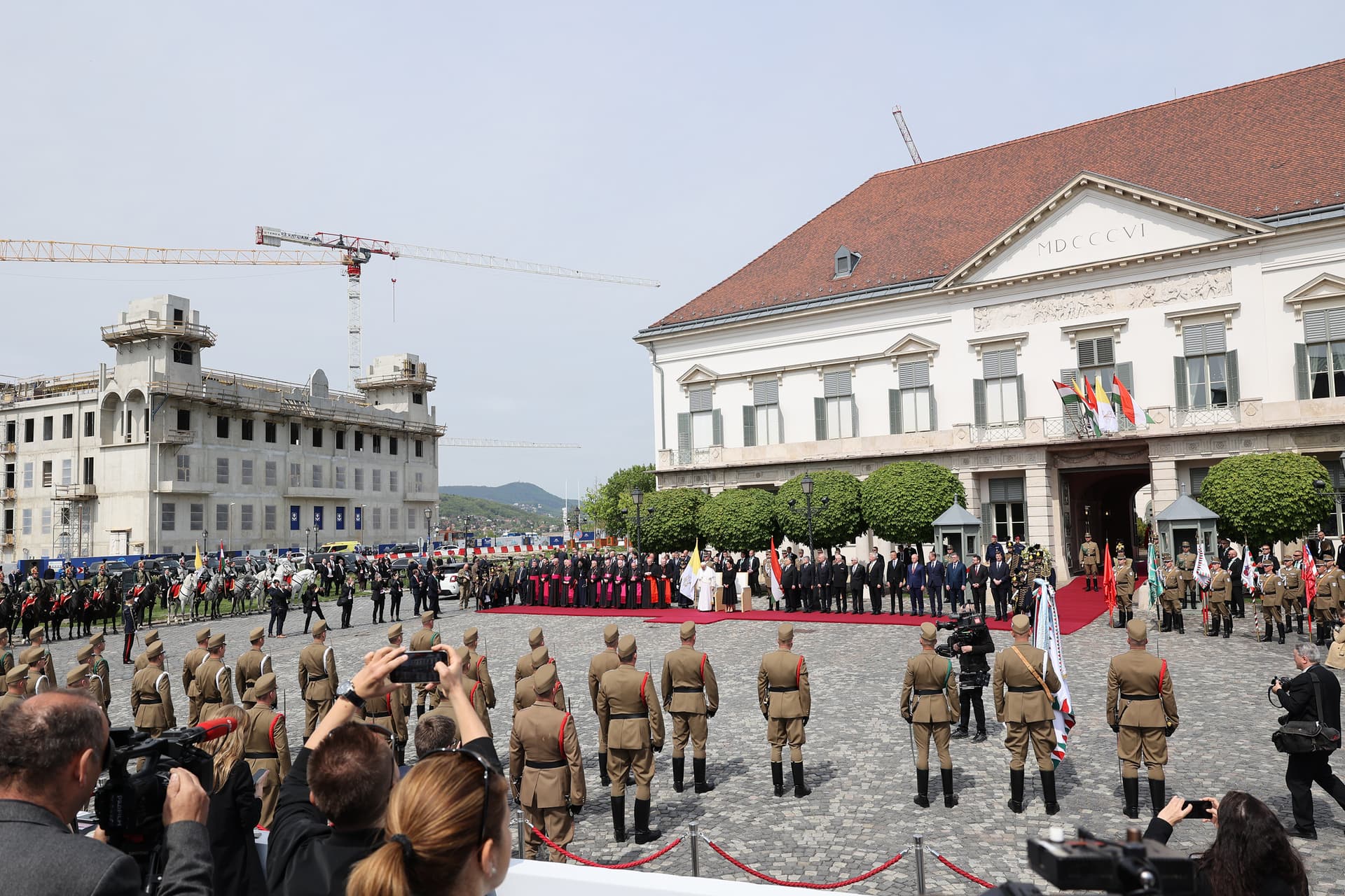 Ferenc pápa Budapest Magyarország