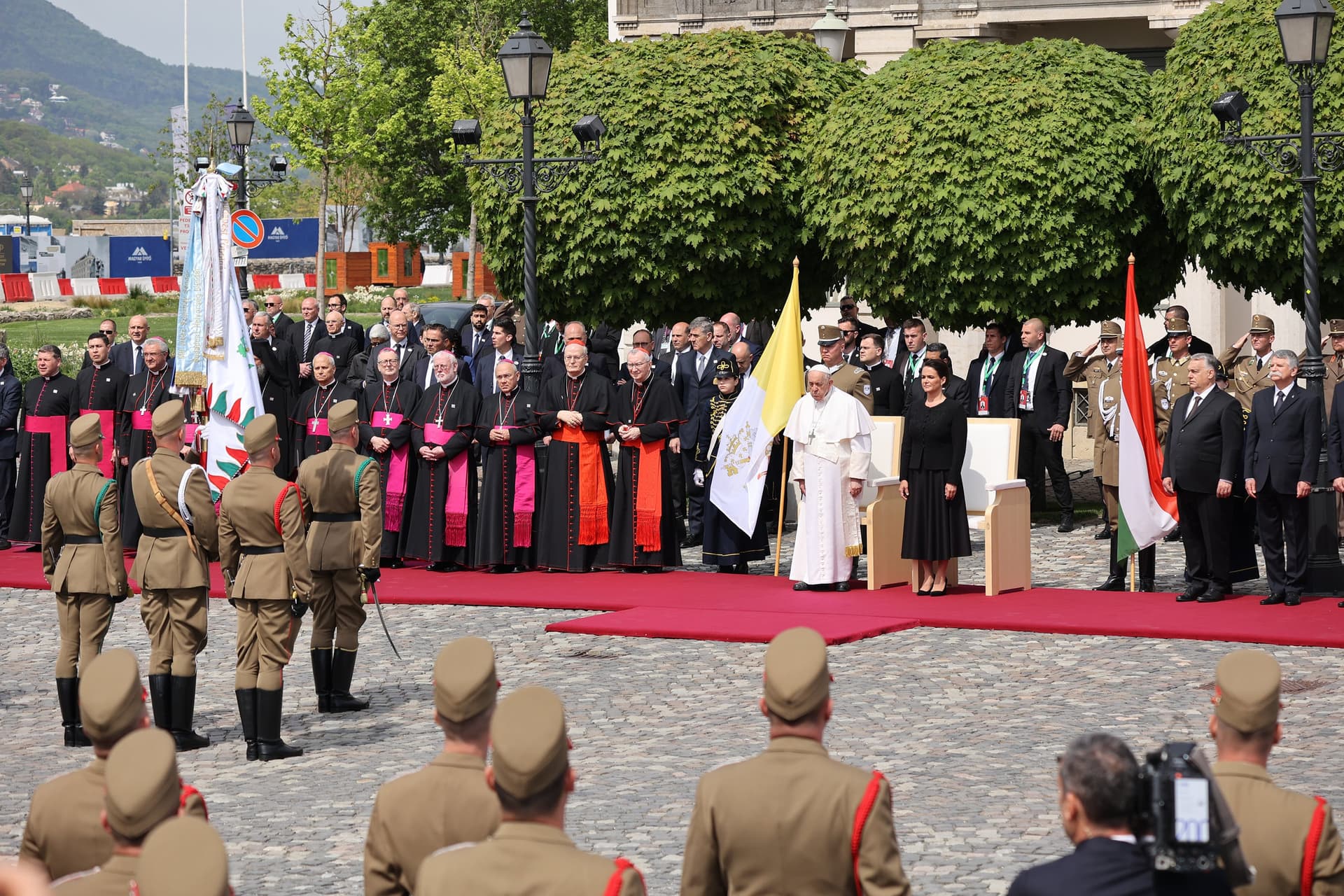 Ferenc pápa Budapest Magyarország