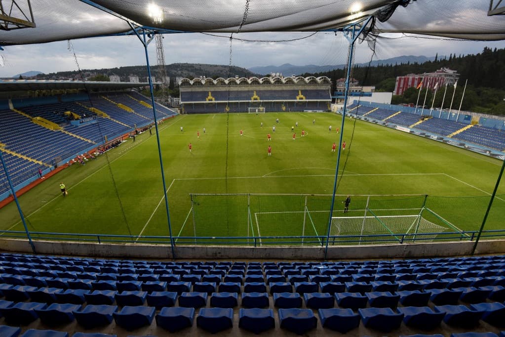 Minden jegy elkelt a montenegrói stadion vendégszektorába