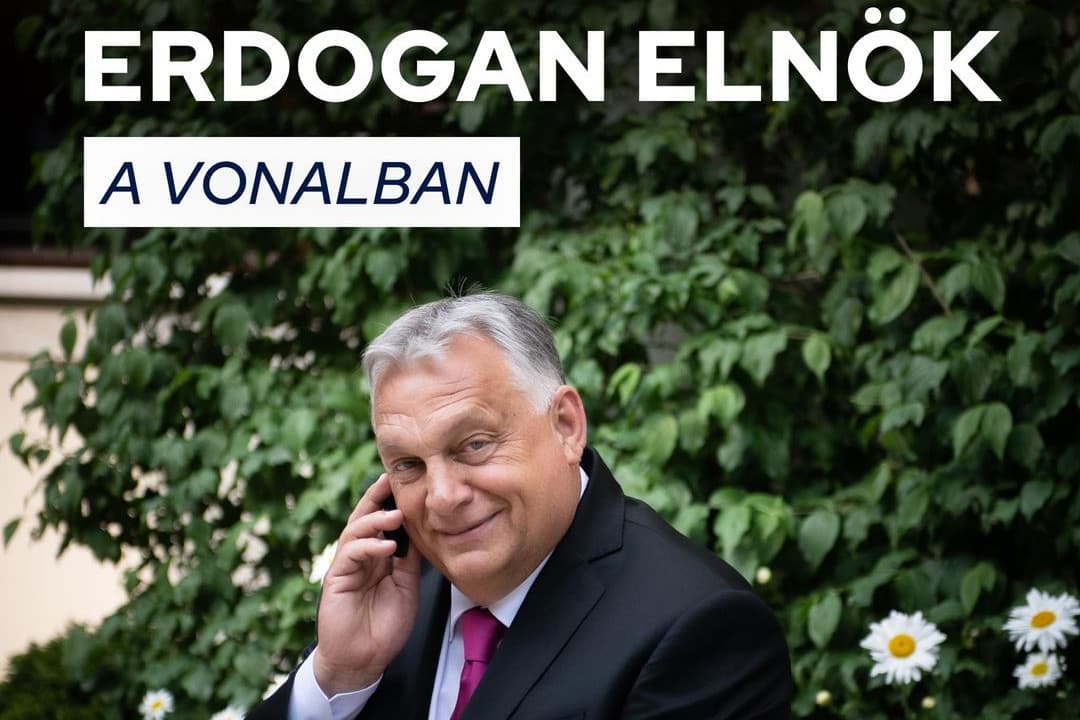 Orbán Viktor a török elnökkel tárgyalt