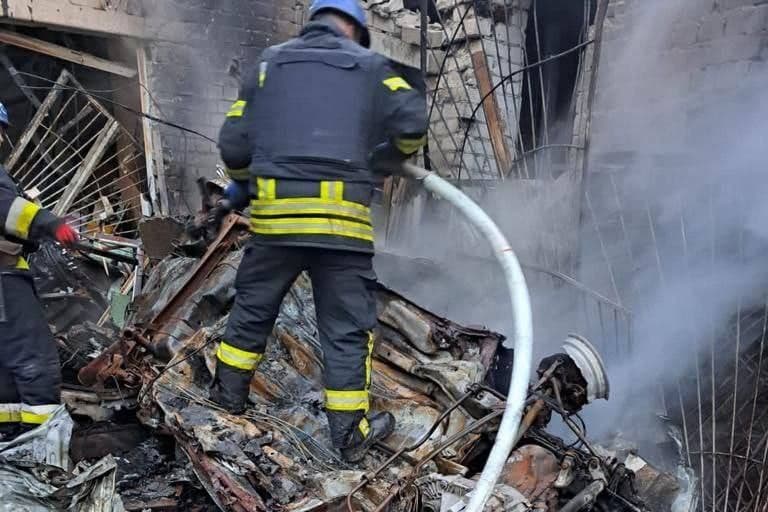 Dróntámadás érte Dnyipro ukrán város hőerőművét