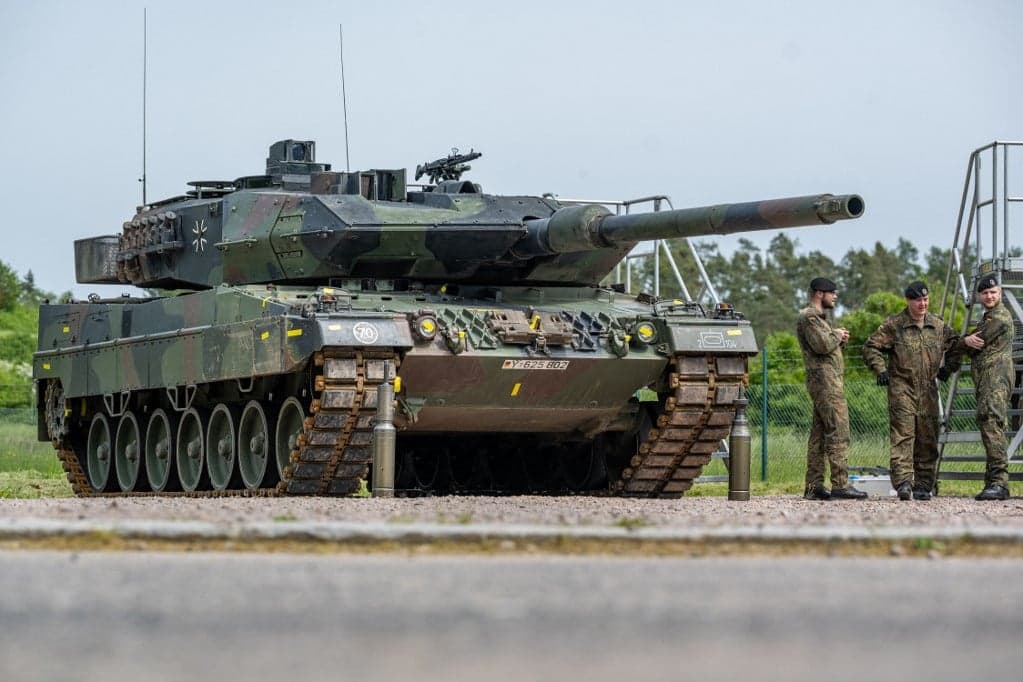 Így néz ki egy aknára futott Leopard 2