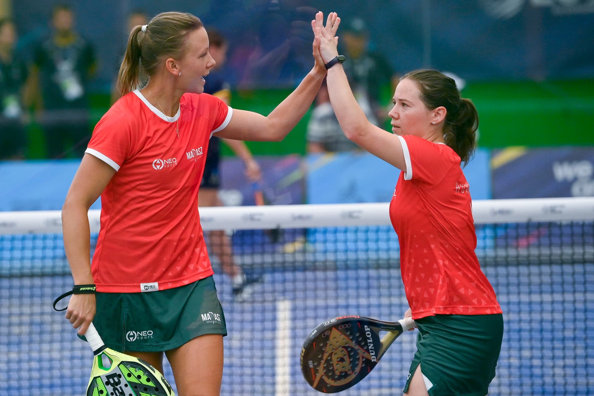 Küzdelmes mérkőzésen magyar vereség a padel női párosversenyében