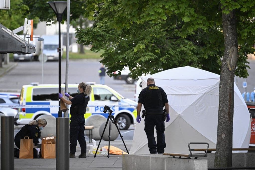 Halálos áldozattal járó lövöldözés volt Stockholm külvárosában - VIDEÓVAL