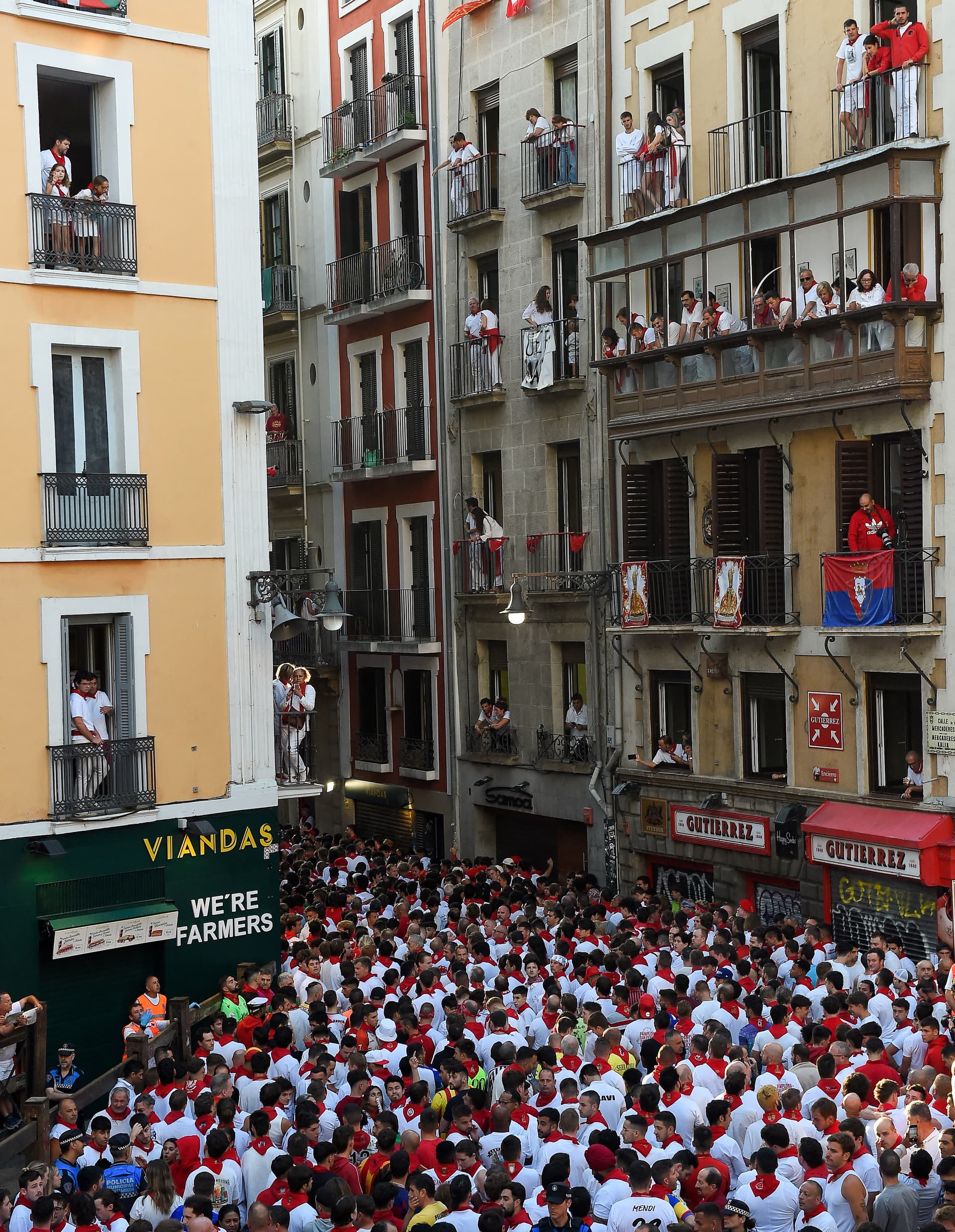 Pamplona, bikafuttatás