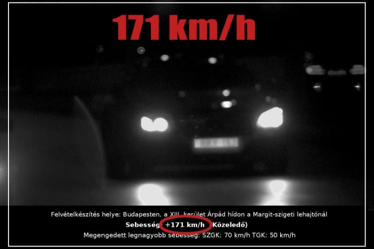 A tragédia után újabb száguldozók az Árpád hídon