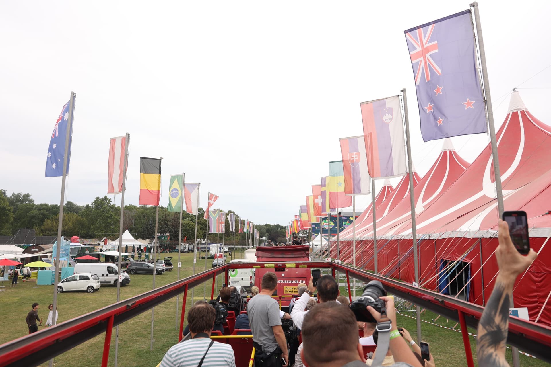 Sziget feszt bejárás