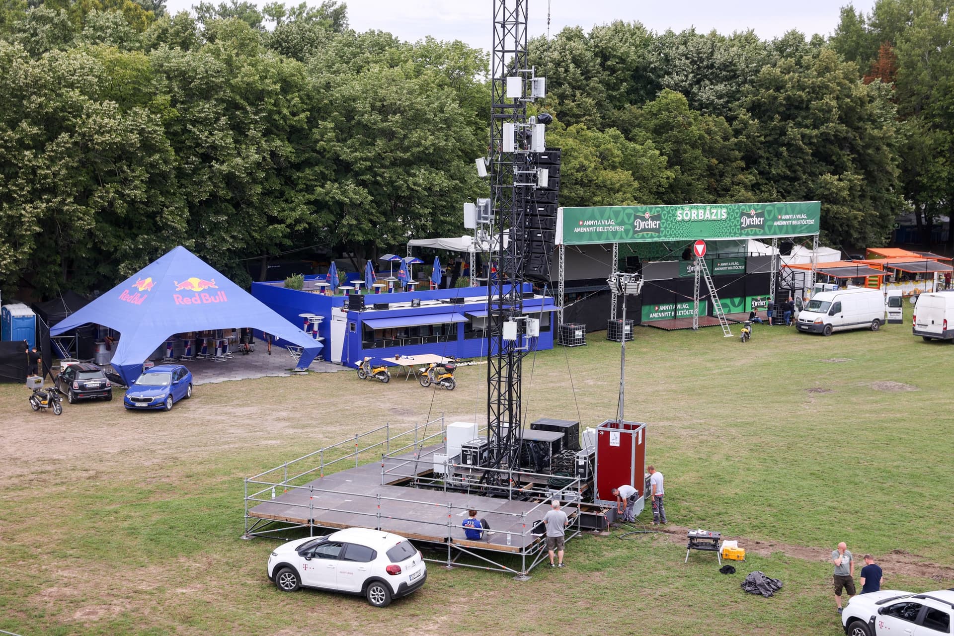 Sziget feszt bejárás