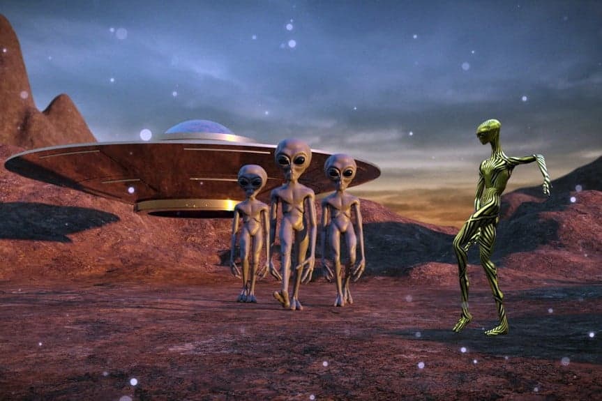 Titkos UFO-bázist fedeztek fel