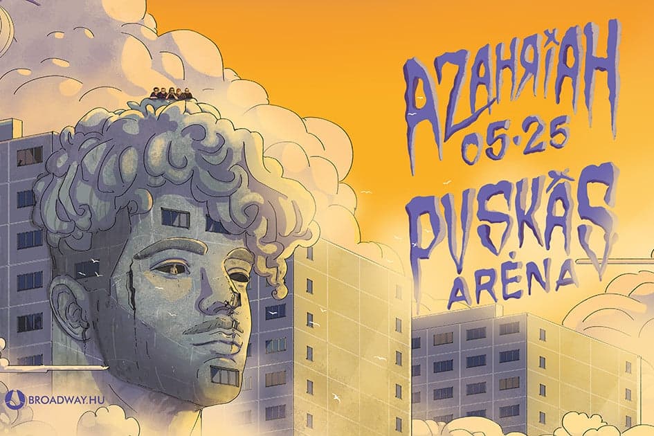 Azahriah-koncert lesz a Puskás Arénában