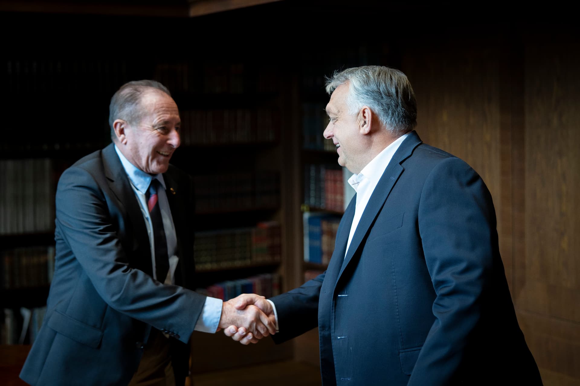 A béke fontosságáról tárgyalt Orbán Viktor a Professzorok Batthyány Köre elnökével