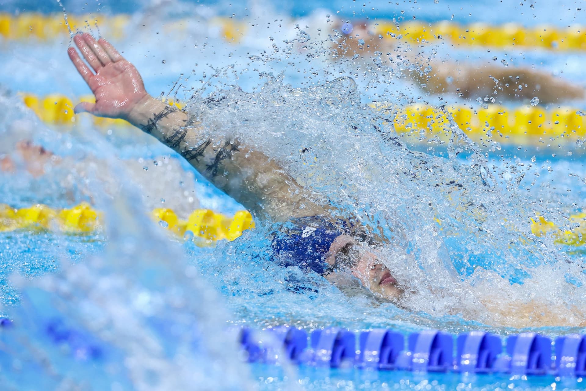 Holló Balázs - World Aquatics Swimming World Cup Budapest - Úszó Világ Kupa Budapest - 200 méter férfi vegyesúszás