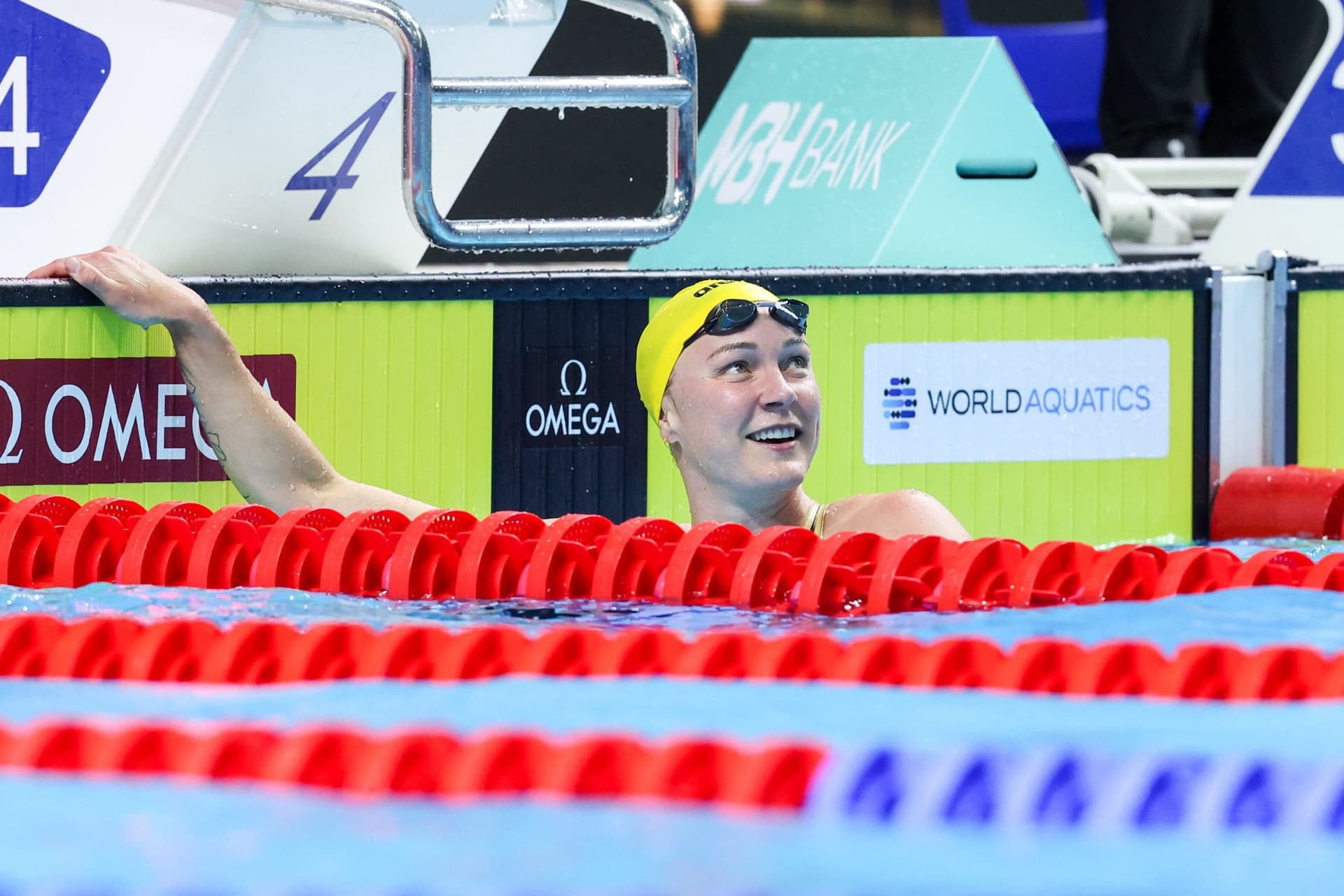 Sjoestroem Sarah - World Aquatics Swimming World Cup Budapest - Úszó Világ Kupa Budapest - 50 méter női pillangó úszás