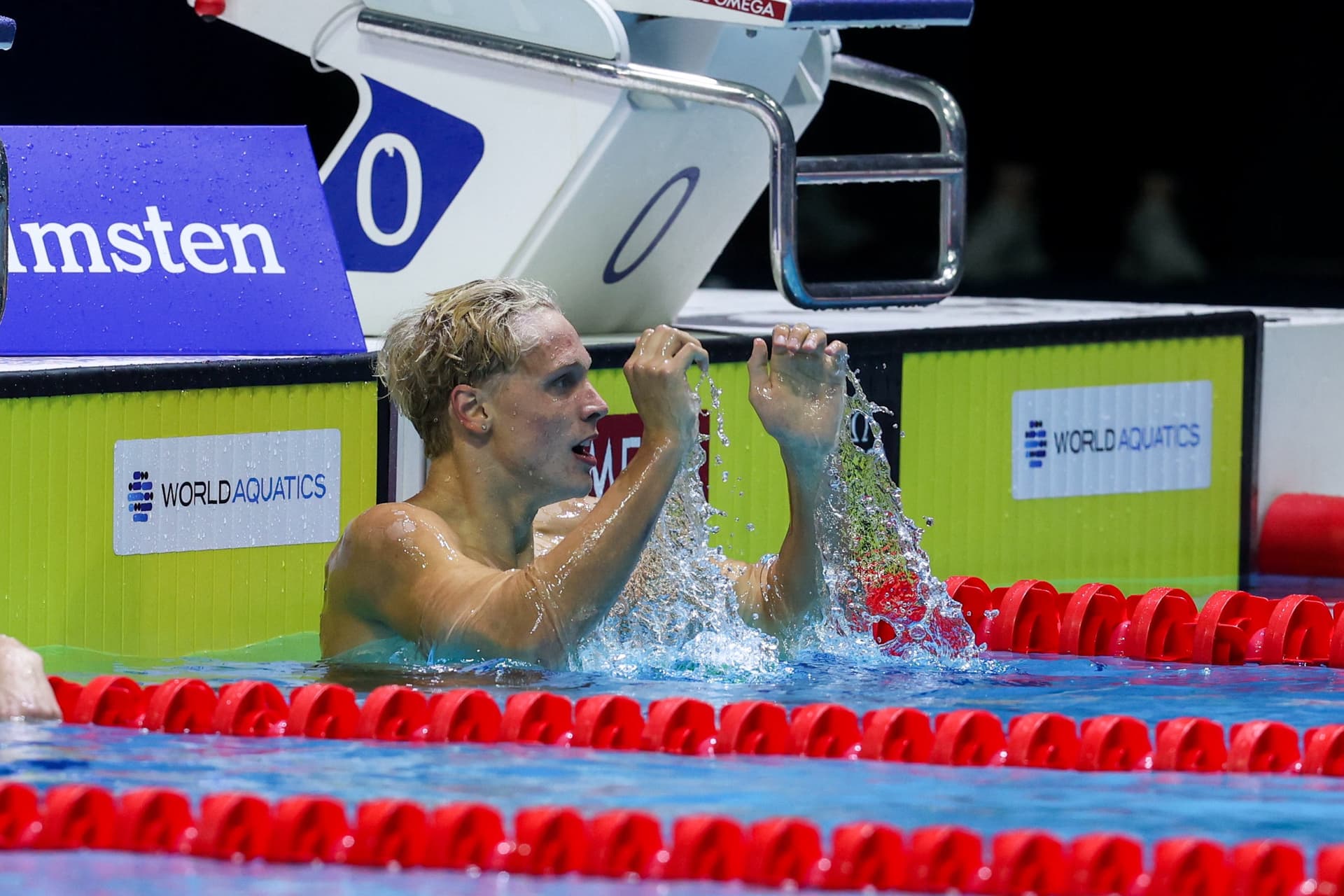 Sates Matthew - World Aquatics Swimming World Cup Budapest - Úszó Világ Kupa Budapest - 200 méter férfi pillangó úszás