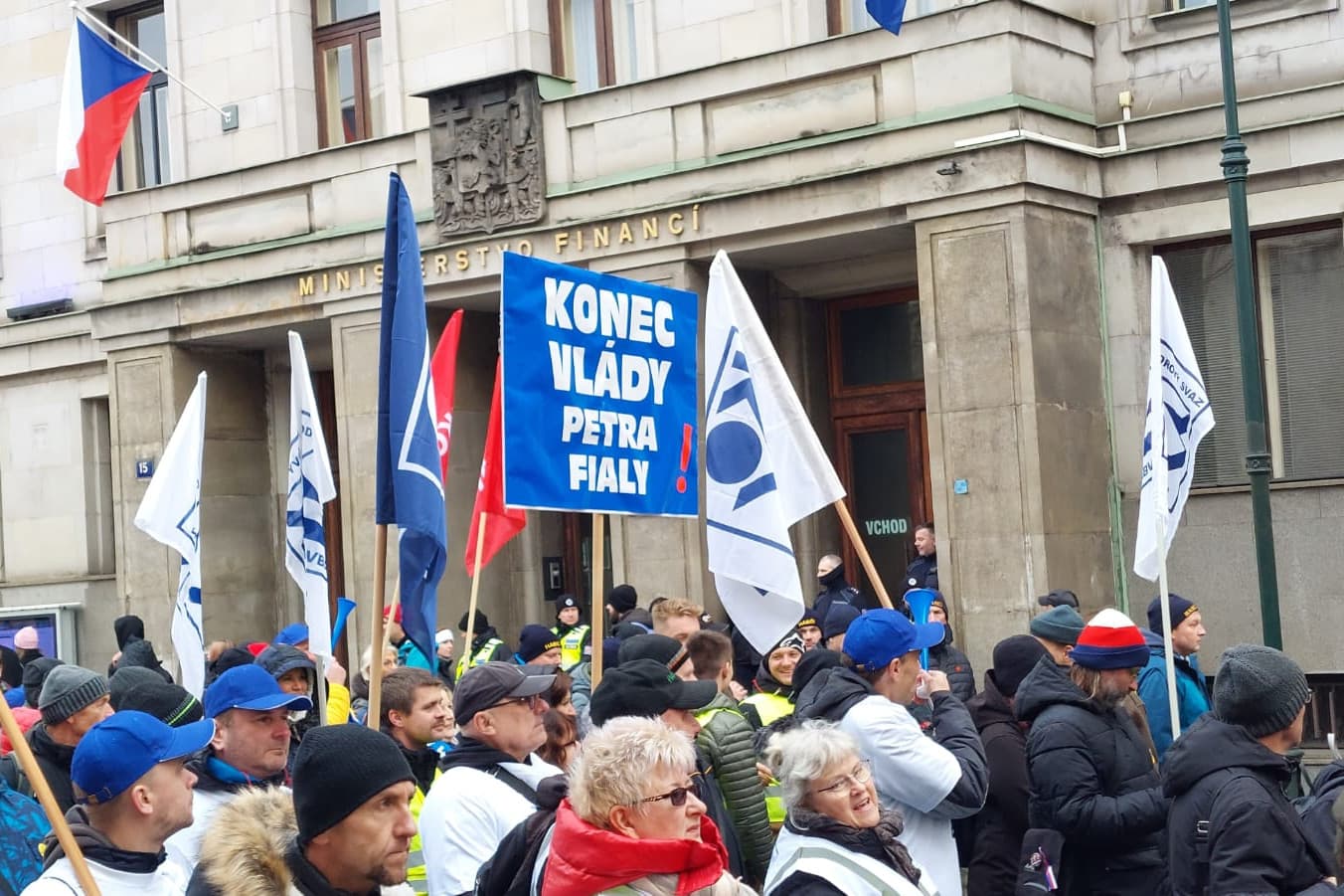 prága tüntetés