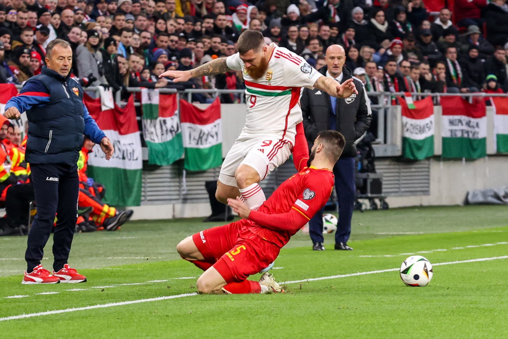 ádám martin magyarország montenegro válogatott futball mérkőzés foci labdarúgás
