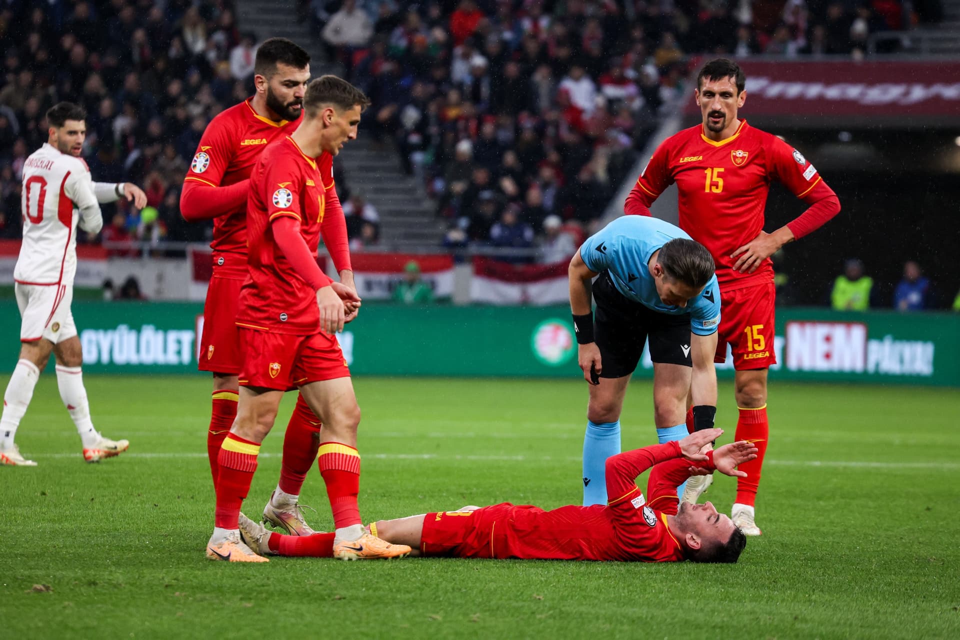 Labdarúgó Eb-selejtező - Magyarország-Montenegró 2023. november 19. Budapest, Puskás Aréna, I. félidő