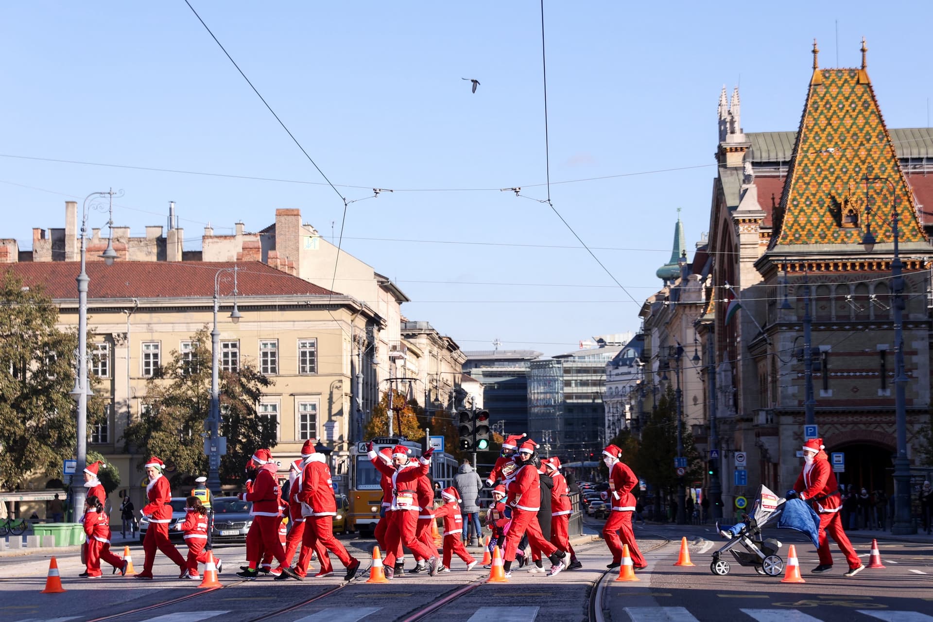 Budapest mikulás futás 2023. december 3.
