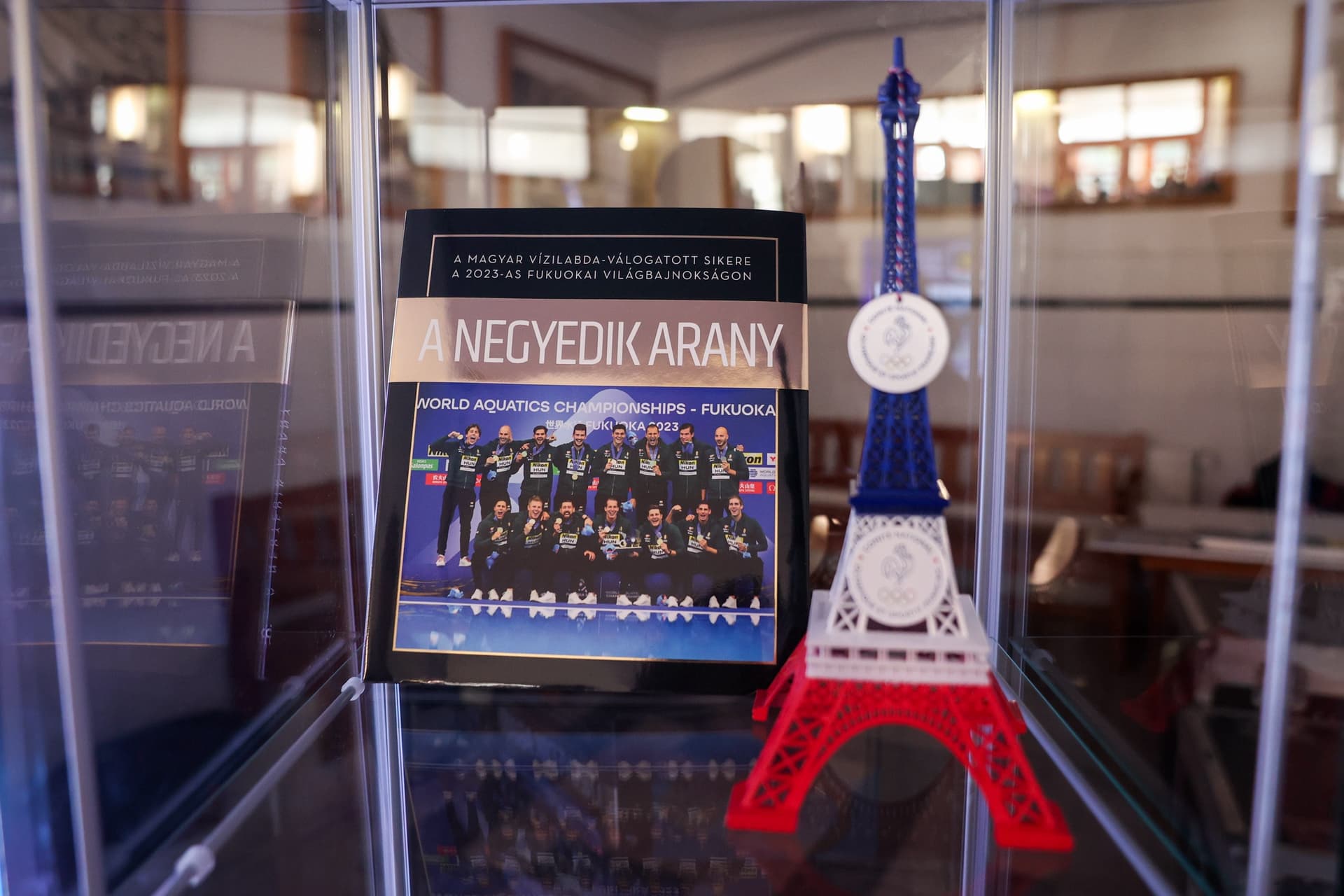 Az ünnepségen bemutatták a nyári diadalt megörökítő, A negyedik arany című könyvet