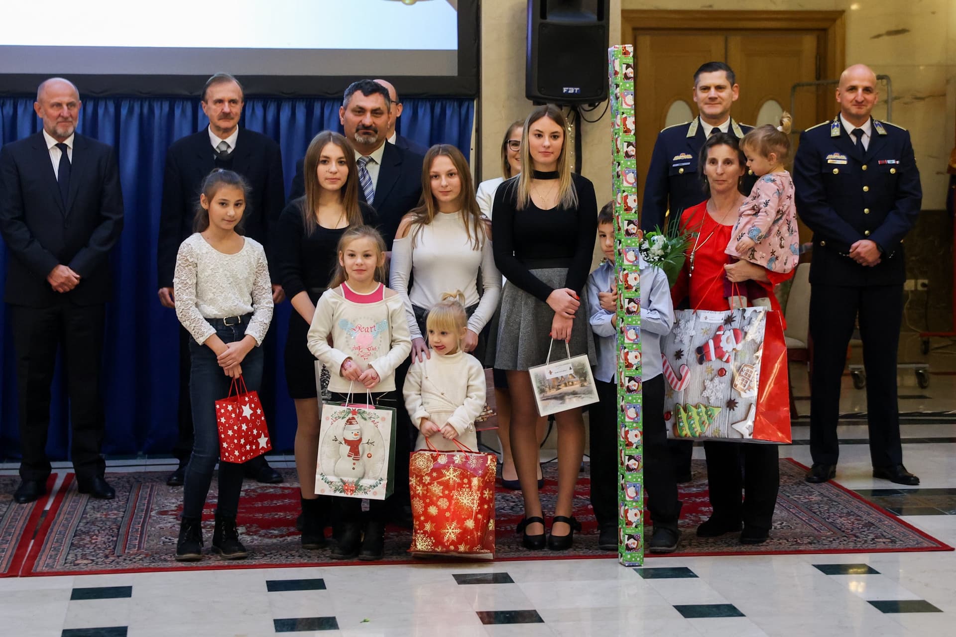 Karácsonyi ünnepséget tartott kedden a Belügyminisztérium
