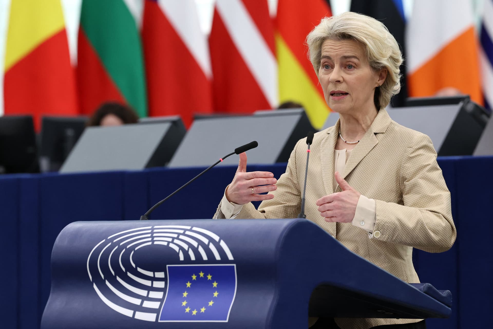 Ursula von der Leyen az EU védelmi iparának „felturbózását” sürgeti