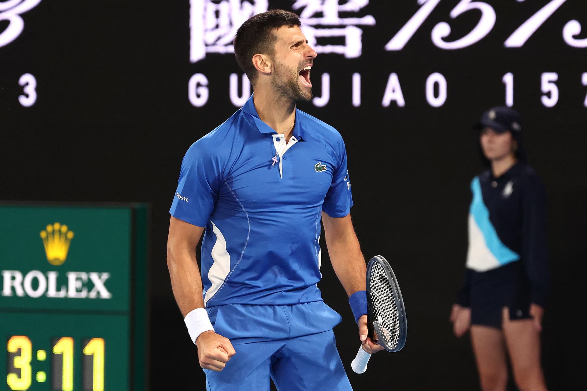 Australian Open – Djokovics szettet vesztett, Dzsabúr dicstelen búcsúja