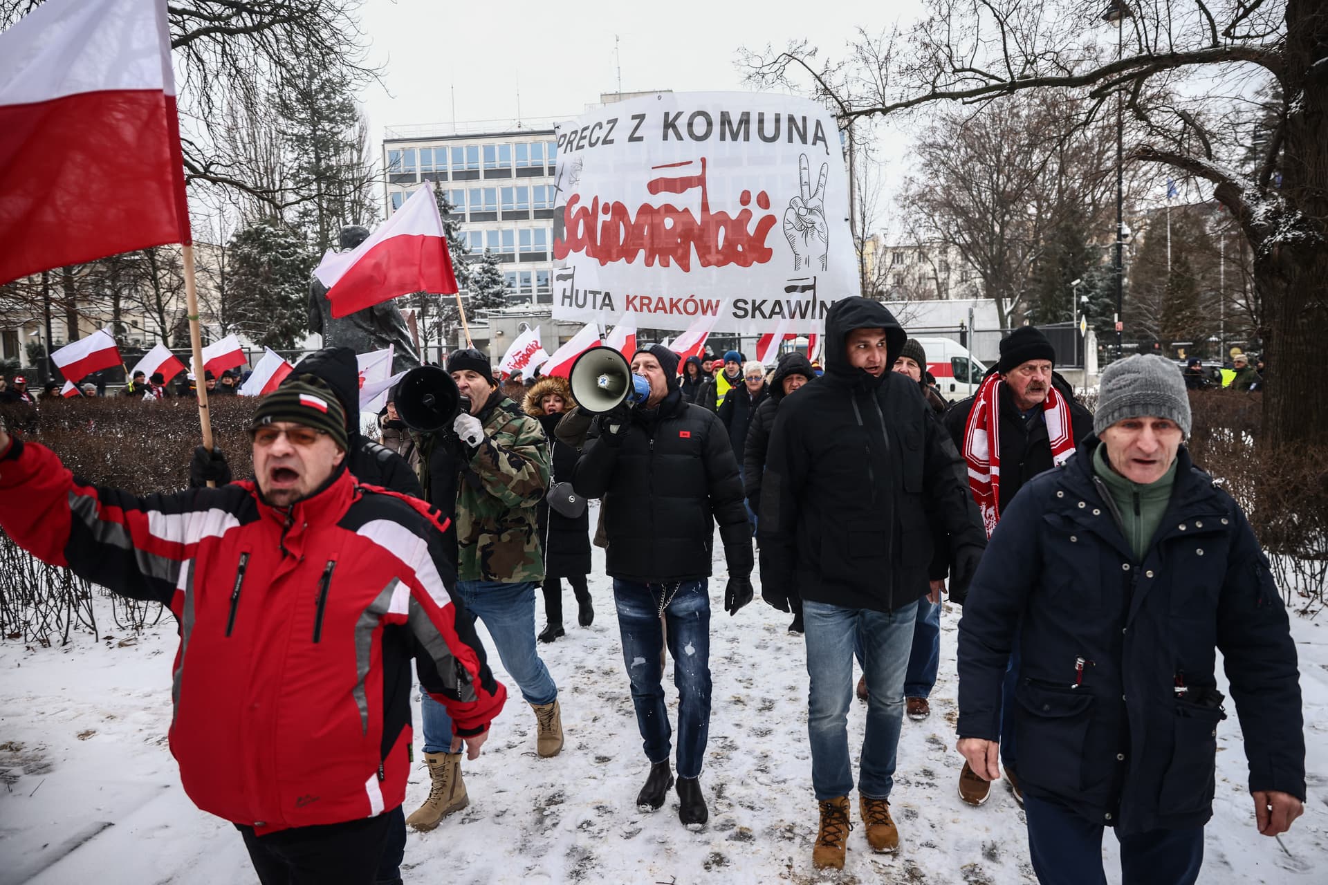 lengyel tüntetés lengyelország Maciej Wasik Mariusz Kaminski